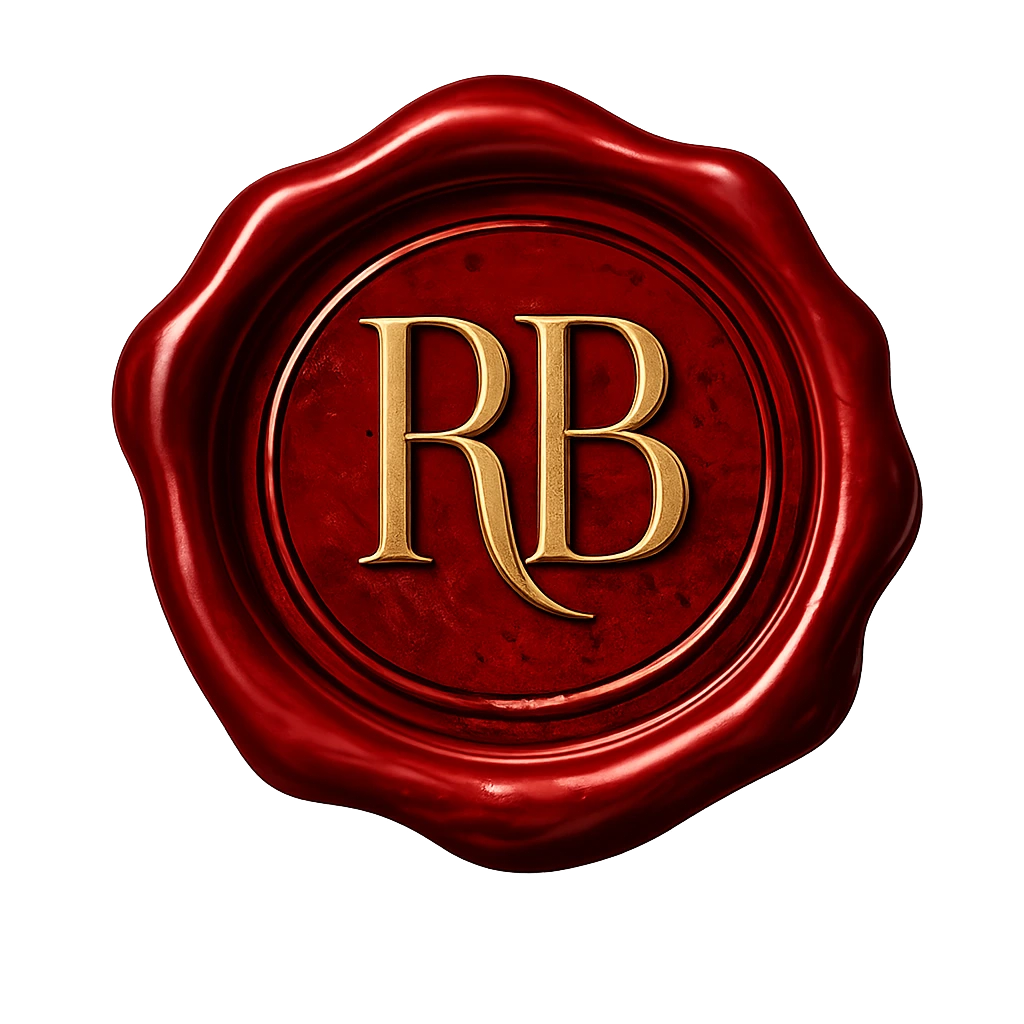 Rena Black wax seal